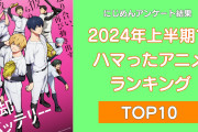 2024年上半期でハマったアニメランキングTOP10！少年漫画作品が大豊作【アンケート結果】