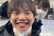 友野一希・鍵山優真 ツーショット！　～佐藤駿の写真に乱入？～