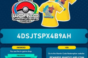 【ポケモンGO】WCS記念限定服の無料配布コードがコチラ！！！