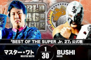 『BEST OF THE SUPER Jr. 27』マスター・ワトvsBUSHI【12.2大阪】