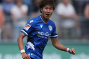 《ブンデス2部最高の選手》と絶賛される現状はもったいない？　日本代表でも見たい奥川の1年はどうなる