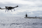 米海軍、オハイオ級弾道ミサイル潜水艦に無人機を利用した洋上補給テストを実施！