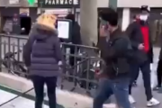 【悲報】パリの治安、ガチでヤバイ。階段から女性を突き落とす移民の姿が撮影される…