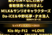阪神・中野と才木、音楽番組に出演