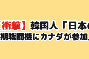 【衝撃】韓国人「日本主導の次期戦闘機開発にカナダが電撃参加」