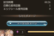 【グラブル】95HELL段階ではフルンティングの有無はまだ関係ない？レスラーやフルチン無スパルタなどでも討伐時間はあまり変わらず