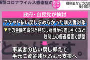 カープチケットの払い戻しをしない→実質『たる募金(寄付)』になる法律提案！イベント中止の事業者への救済策
