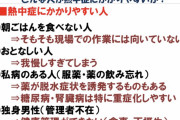 【画像】厚労省「独身男性は健康管理ができないので熱中症にかかりやすい」