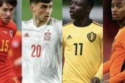 10代にしてEURO本大会のメンバーに選出された選手たち