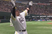 山川穂高、2試合連発第9号ソロホームラン！！ホークス同点に追いつく