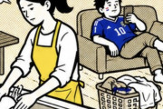 女さん「男さあ、サッカースタジアム清掃するなら家でもやってよ」→正論すぎてBBCに取り上げられるww