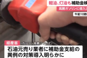 【新しい資本主義（笑）】日本政府「ガソリン価格が上がってる？じゃあ税金を石油元売り業者に投入！」「ガソリン税は絶対に下げない！何故ならガソリンの買い控えが起こるから」