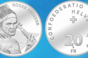 フェデラーが母国スイスで硬貨に！存命の人物で初（海外の反応）