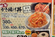 【朗報】なか卯のかき揚げ丼、安くてボリュームあって良さそう