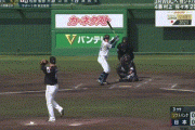 【侍ジャパン対ソフトバンク】侍ジャパン、初ヒットが松原ｗｗｗｗｗ