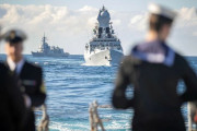 日米豪印4カ国による合同海上軍事演習「マラバール」開始…中国をにらみ、相互運用能力の向図る！
