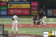 【ソフトバンク対オリックス4回戦】オリックス・廣岡大志、ソフトバンク・モイネロから先頭打者ホームラン！！！！！！！！！！！！！！！