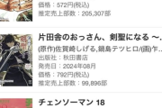 【悲報】『片田舎のおっさん、剣聖になる』とかいう謎の漫画、チェンソーマン超えの歴史的大ヒットｗｗｗｗ