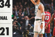 テイタムが49点11リバウンド！BOSがMIAに再逆転勝ち！