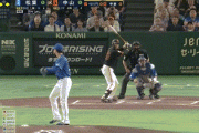【巨人対中日8回戦】巨人、2回裏無死一三塁から中山礼都の併殺打の間に三塁が生還し同点に追いつく
