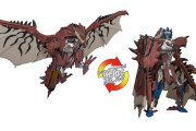 【予約開始】「モンハン」×「トランスフォーマー」、夢のコラボ決定！　フィギュア『リオレウスプライム』が2025年夏発売！Amazonで予約スタート