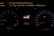 やっぱすげえ車だわ！TOYOTA GR YARIS フル加速 中間加速 メーター映像