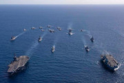 英国海軍「プリンス・オブ・ウェールズ」と米海軍空母「ジョージ・ワシントン」打撃群が多国籍演習を実施！