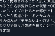 【正論】まんさん「男の悩みは"モテないよ"しかない。くだらない」→Twitter民大絶賛ｗｗｗｗ