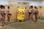 【悲報】ピカチュウ、複数の屈強な男に囲まれる