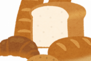 パン←うまいです、安いです、何にでも合います