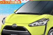 【朗報画像】トヨタの新型シエンタ、欧州車みたいな神デザインになるwwwiwwwiwwwiwwwwiwwwiwww