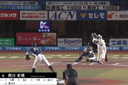 西川史礁、パリーグ新人二塁打記録まであとわずか