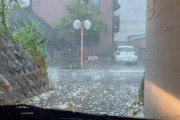 【動画】雹、もはや人を殺すレベル
