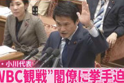 楽韓さん、本日の動向 - 中道・小川代表「WBC観にいった閣僚は手を挙げろ」……そんなバカなこといつまでやるつもりなんだろうね