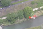 【画像】 多摩川・羽村大橋近くで水難事故 「子どもが流されている」 1時間後に救助も心肺停止状態