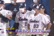ベイスターズ 0－1 スワローズ　9回サヨナラ負け....優勝逃して2位が確定