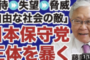 【必見動画】藤岡信勝氏「日本保守党は『自由な社会の敵』」デイリーWiLL「来週以降も今まで以上に保守党問題をバンバンやる」
