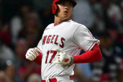 大谷翔平（29）.308 40本 82打点 15盗塁 OPS1.082　防3.32 9勝5敗 奪三振率11.55