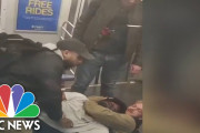 米：地下鉄で暴れる黒人ホームレスを白人客が拘束した結果死亡…抗議活動勃発[海外の反応]