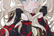 【FGO】ツインテールのクリームヒルトさんイラスト！！　自分のツインテール持ってるの可愛いです！！