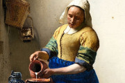 フェルメールの代表作「牛乳を注ぐ女」の周囲の状況をAIに描かせる→衝撃の結果にｗｗｗｗｗ