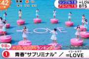 =LOVE『青春“サブリミナル”』週間ランキング　オリコン・ビルボードの２冠達成！！