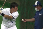 【中日】鵜飼、二軍で中村ノリコーチから熱血指導を受ける