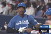 【vs.オリックスオープン戦】日ハム五十幡、勝ち越しの2点タイムリースリーベース！続く万波のタイムリーでリードを3点に広げる！