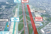 福岡空港の第2滑走路、9月にはほぼ完成…処理能力が1時間あたり38回→40回に向上！