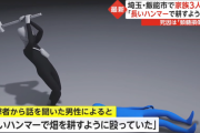 【画像】飯能市のハンマー男、殺し方がガチでやばいwwwwwwww