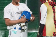 日ハム石井一成、左手親指を骨折していた