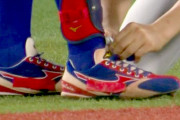 【東京五輪】韓国野球代表、日本製のスパイク使用もメーカーのマークをテープで隠す！