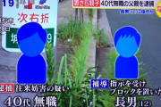 路上に置き石の親子　線路にタイヤなどを置いた疑いで再逮捕
