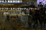 【FF14】グレノルトさん！？パッチ6.35でギャザクラの道具強化コンテンツが実装などアップデート情報が公開！
